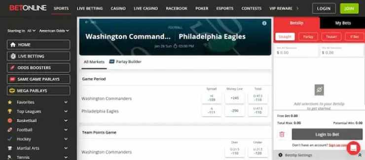 Illinois sports Betting BetOnline odds Illinois sports Betting BetOnline odds