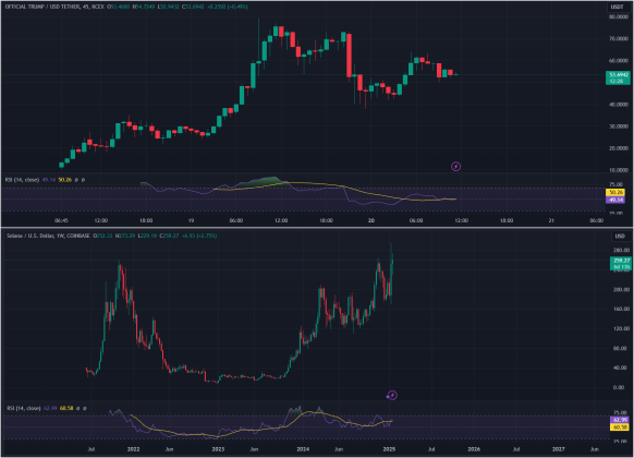 เหรียญมีม TRUMP พุ่ง! ในขณะที่ Bitcoin เตรียมทะยานสู่ ATH