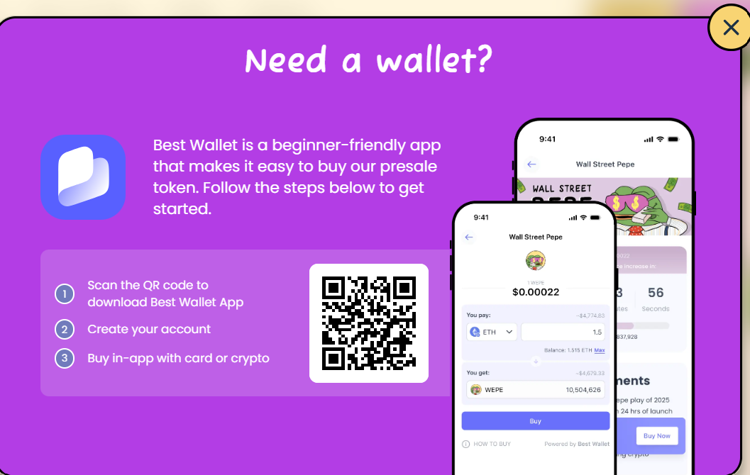 cara beli wall street pepe - 5 Crypto yang Meledak di Februari 2025 Saat Bitcoin Mengincar $160K 