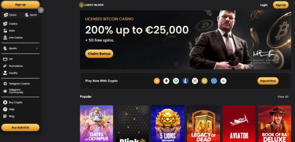 Lucky Block казино игри