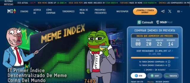 Meme Index ha superado los 3 millones de dólares de recaudación.