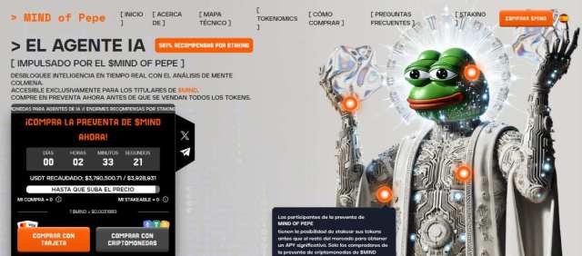 La preventa de $MIND va camino de los 4 millones de dólares.