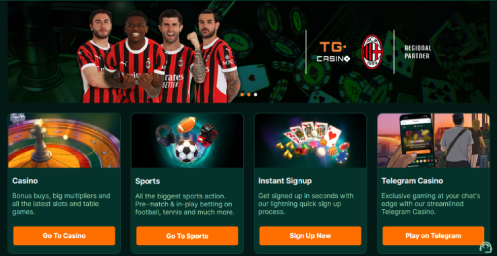 TG. Casino казино игри