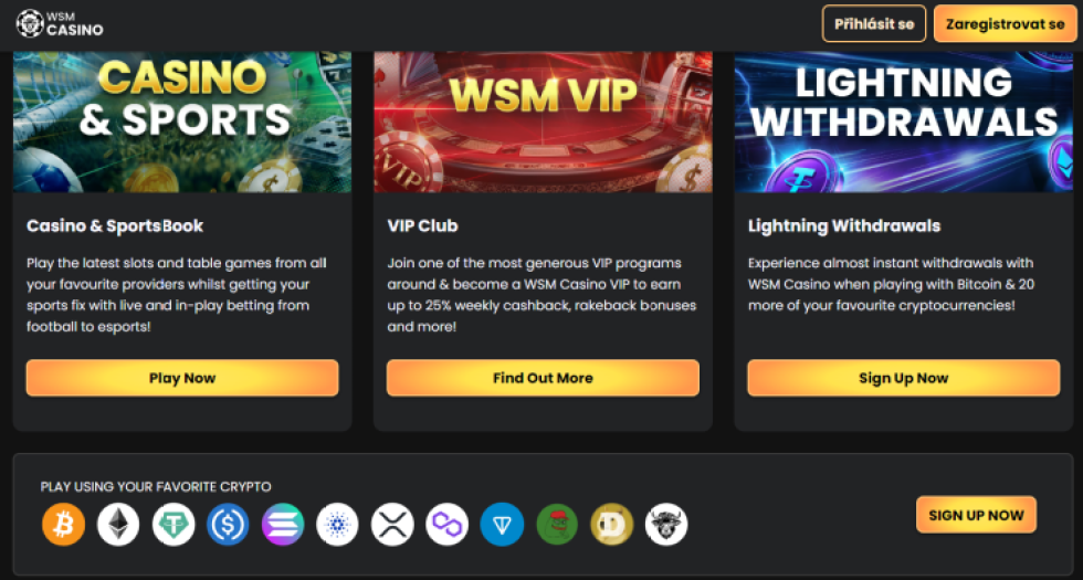 WSM Casino казино игри