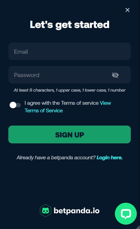 betpanda registracija