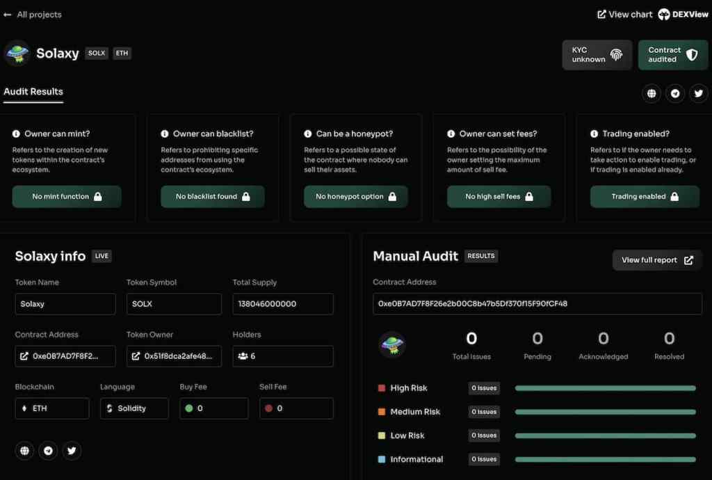 solaxyの監査証明