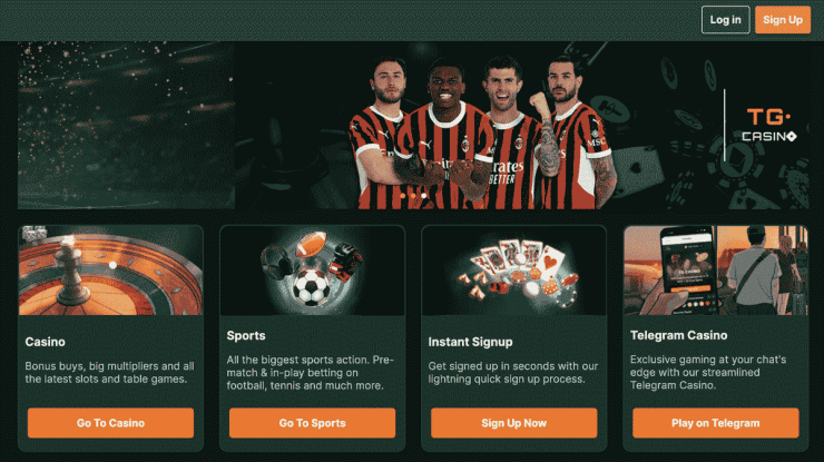 tg.casino online