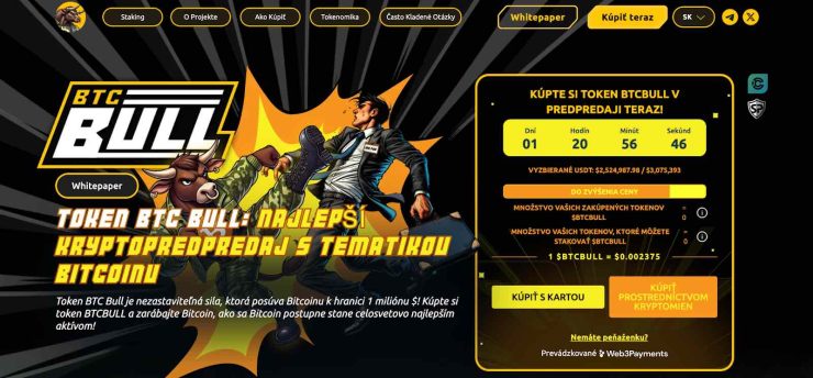 BTC Bull najlepšie kryptomeny airdrop Bitcoin