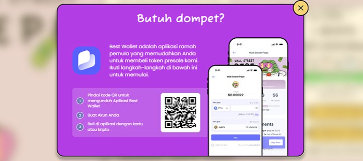 Best Wallet - Cara Beli Wall Street Pepe