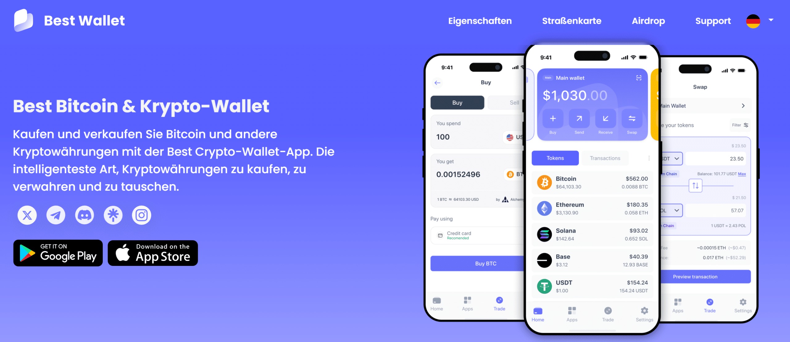 Best-Wallet-Startseite