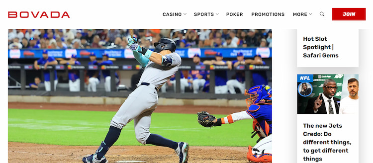 mlb betting sites Bovada MLB odds