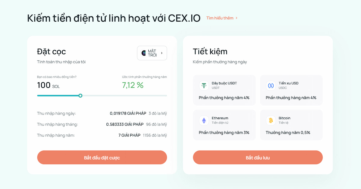 Cách kiếm Solana qua staking