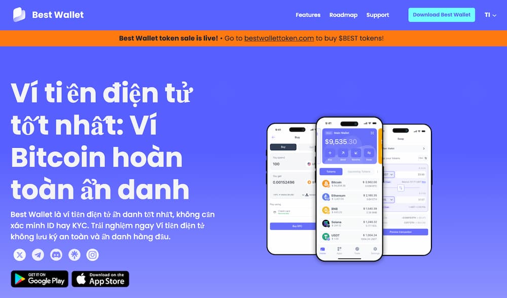 Đánh giá ví Best Wallet 2025