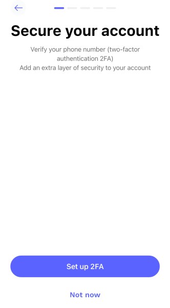 การเสริมความปลอดภัยในการตั้งค่าของ Best Wallet