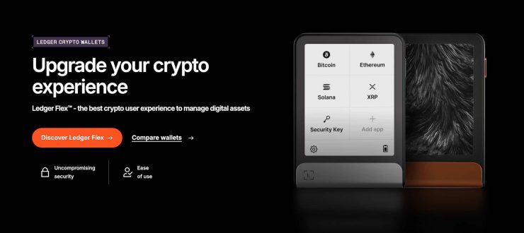 najlepšia hardvérová kryptopeňaženka Ledger