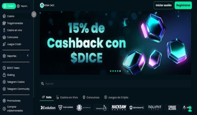 Mega Dice presenta el NFT de edición limitada Roll of Fortune: 15% de cashback y hasta 1.000 dólares en créditos de casino