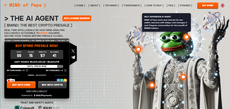 Mind of Pepe is de toekomst van crypto