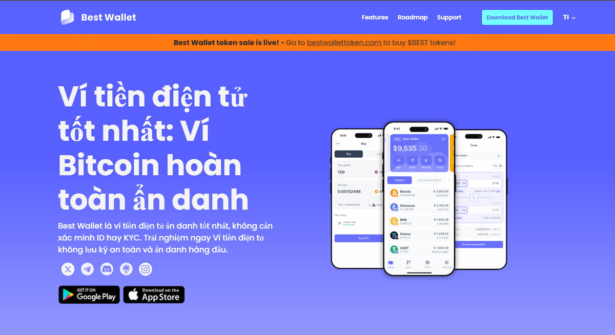 Mua Bitcoin bằng Best Wallet - Giải pháp tối ưu
