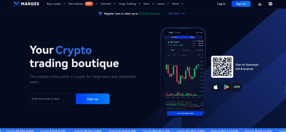 Margex Wallet - Сигурност, достъпност и награди