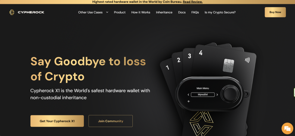 Cypherock Wallet - Разделено и защитено съхранение