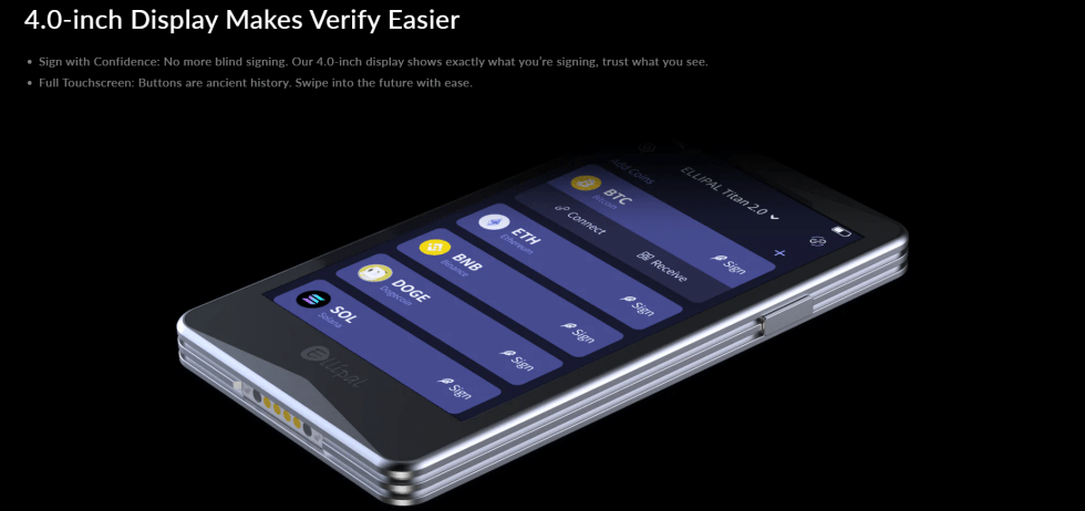 Ellipal Wallet - Хардуерен портфейл с изолирана среда