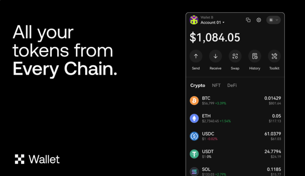 OKX Wallet - Поддържа както централизирани, така и децентрализирани борси