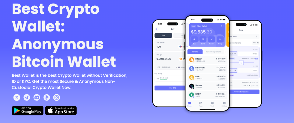 Best Wallet - Най-добрият крипто портфейл на пазара