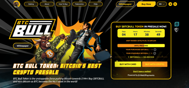 Bitcoin Bull presale