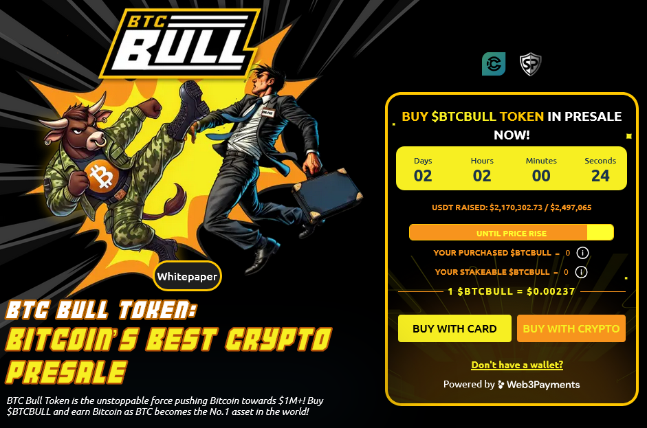 BTC Bull token - Meme Coin yang Bisa Naik 10x Saat Waller Mengisyaratkan Pemotongan Suku Bunga The Fed
