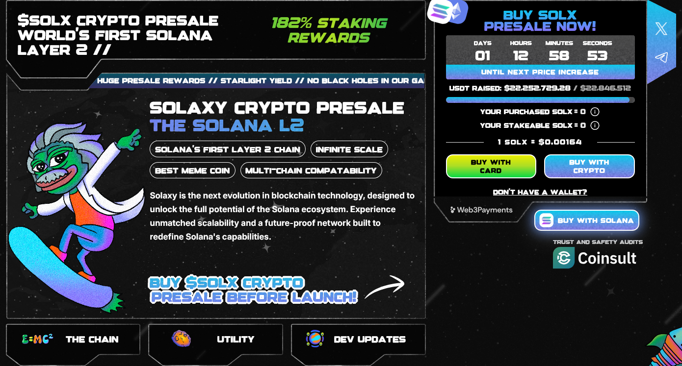 Kami Bertanya ke AI Tentang Crypto Terbaik untuk Dibeli Sekarang, dan Jawabannya adalah Solaxy
