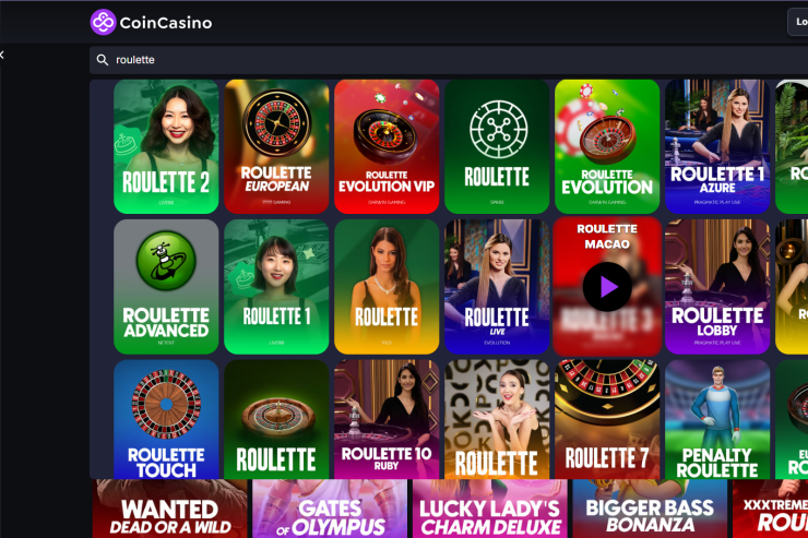 an image of coin casino's roulette options