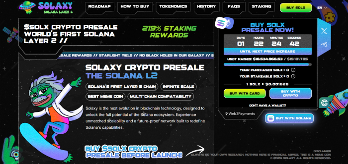solaxy, de beste nieuwe meme coin
