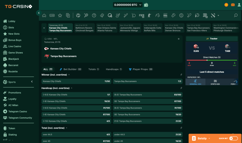 TG Casino – Платформа за крипто залози с топ опции за електронни спортове