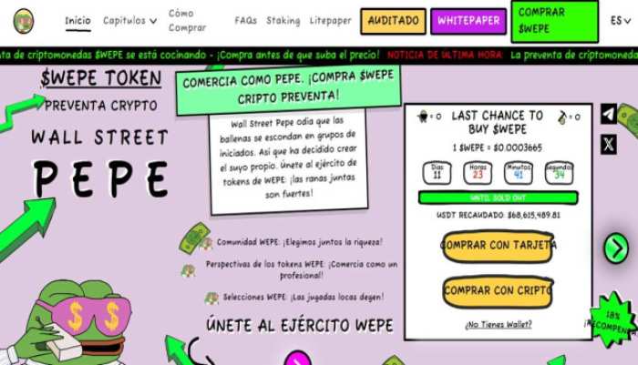 ¿Es $WEPE la mejor criptomoneda para comprar ahora que Eric Trump apuesta por Ethereum?