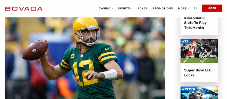 Idaho sports betting Packers at Bovada