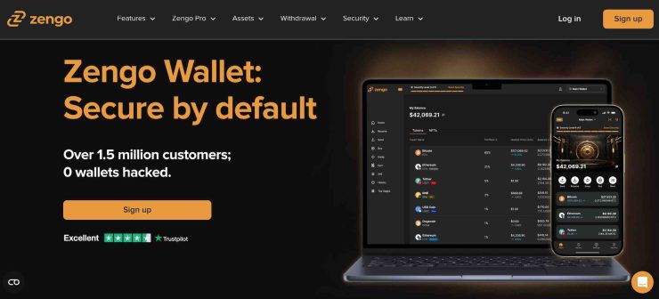 Zengo Wallet najlepšia krypto peňaženka