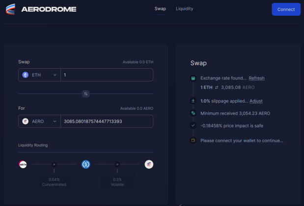 DEX 거래소 에어로드롬