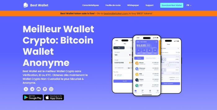 best wallet meilleur portefeuille crypto web3