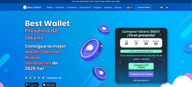 Best Wallet es una de las mejores billeteras DEX del mercado.