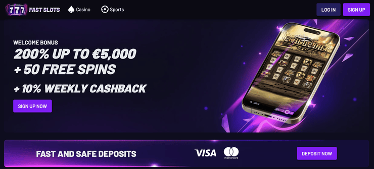fastslots stavkovanie online a online kasino