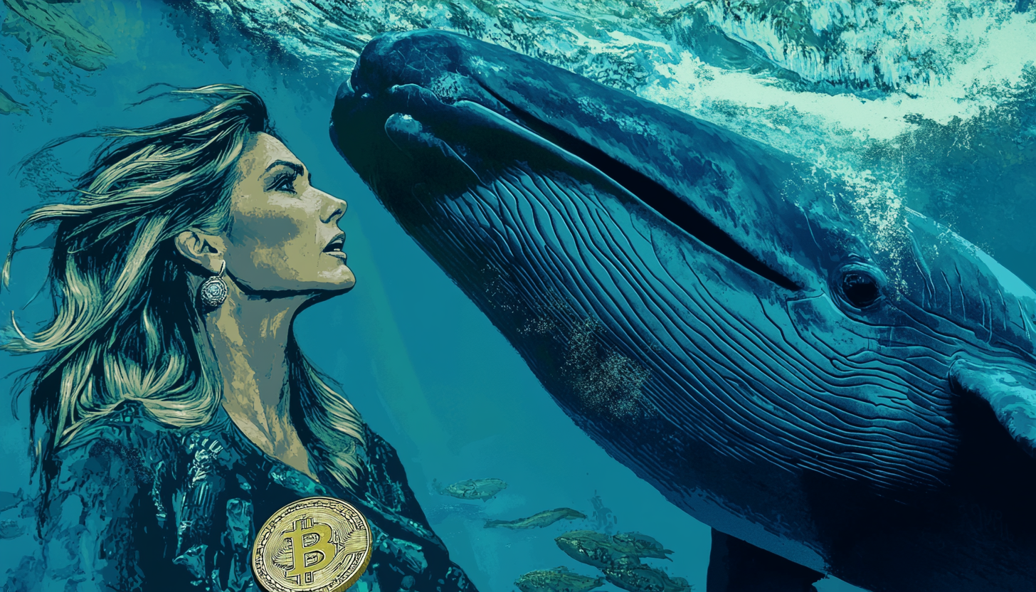 token melania i wieloryb