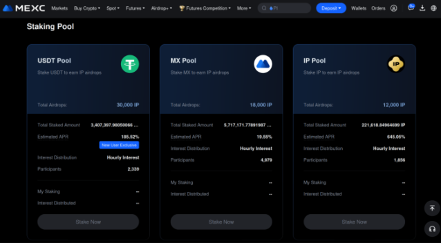 MEXC’s Launchpool platform