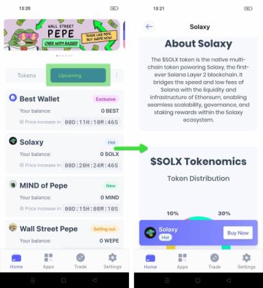 Best Wallet’s crypto launchpad