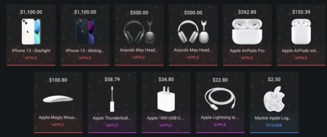 Lootie Apple mystery box