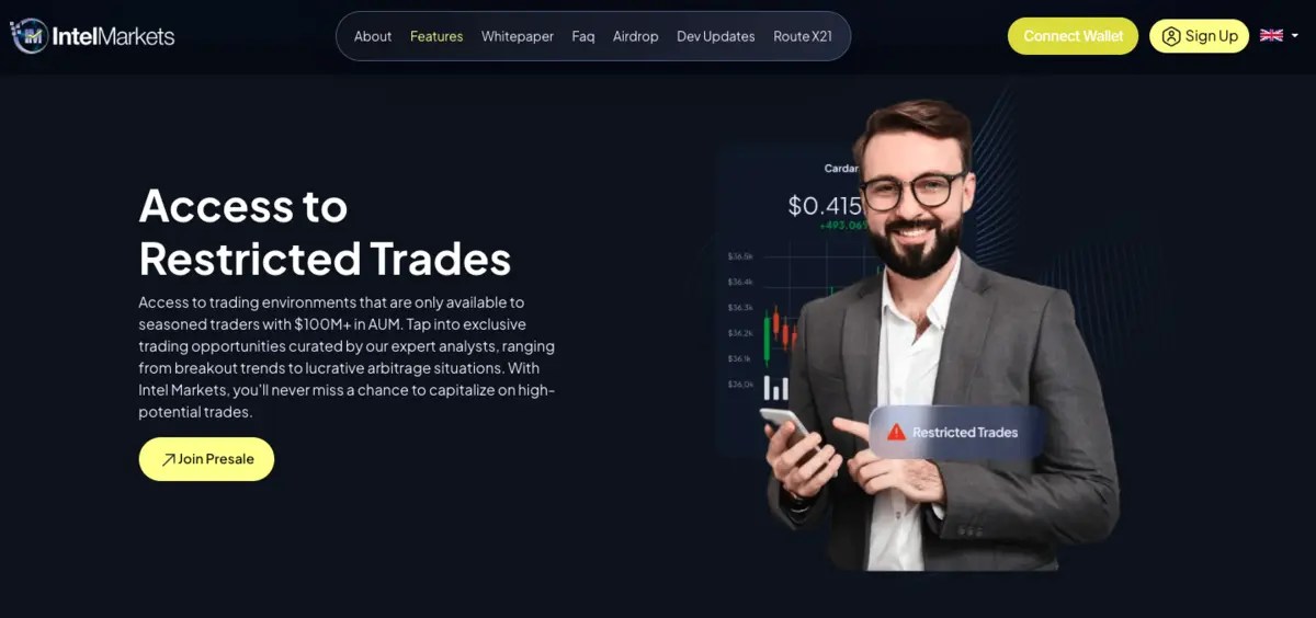 intelmarkets presale trader