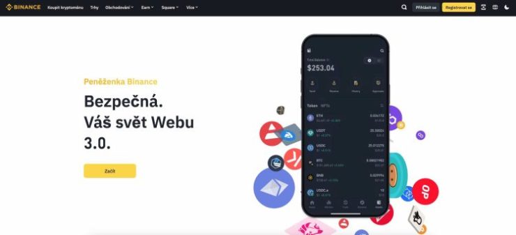 špičková kryptopeňaženka Binance