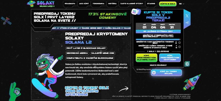 najlepšie kryptomeny na nákup Solaxy