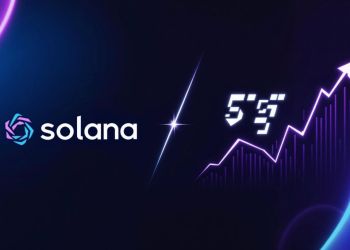 ソラナの価格下落とSolaxyの躍進を示すグラフィック