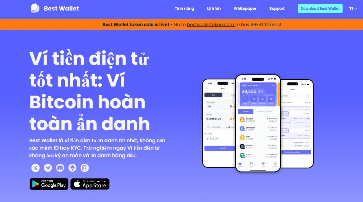 ví Best Wallet