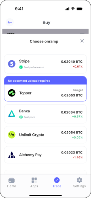 สามารถพิจารณาตัวเลือกผู้ให้บริการอื่นๆ ได้